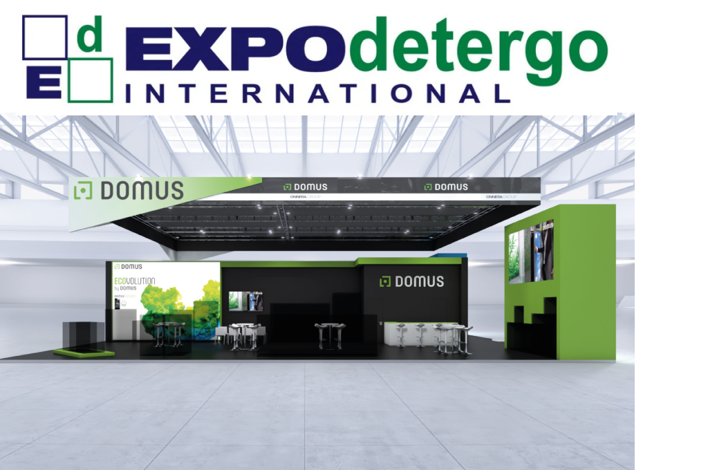 EXPODETERGO2|Expo-Detergo-logo||IoT para la lav||EXPODETERGO-DOMUS|stand domus expodetergo